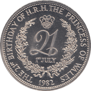 1982 BIRTH OF PRINCE WILLIAM OF WALES COMMEMORATIVE COIN - WORLD COINS - Cambridgeshire Coins