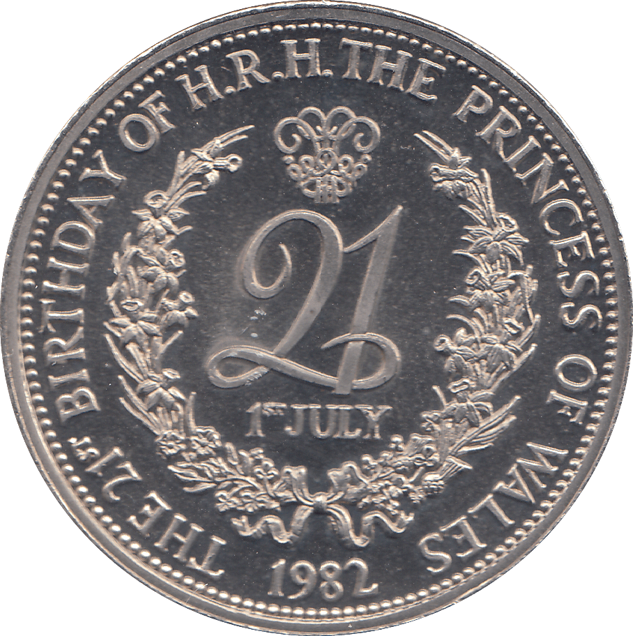 1982 BIRTH OF PRINCE WILLIAM OF WALES COMMEMORATIVE COIN - WORLD COINS - Cambridgeshire Coins