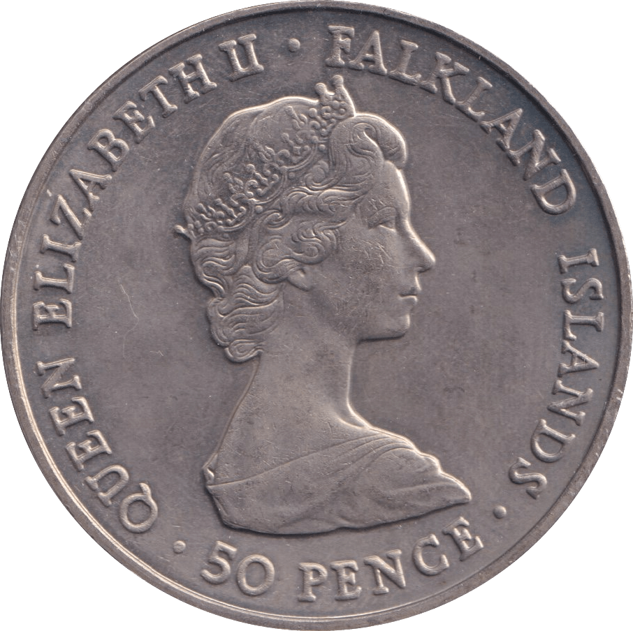 1982 FIFTY PENCE UK - WORLD COINS - Cambridgeshire Coins