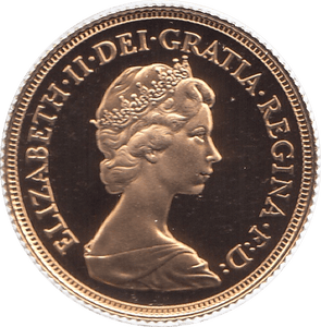 1982 GOLD SOVEREIGN ( PROOF ) - SOVEREIGN - Cambridgeshire Coins