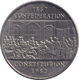 1982 ONE DOLLAR CANADA - WORLD COINS - Cambridgeshire Coins