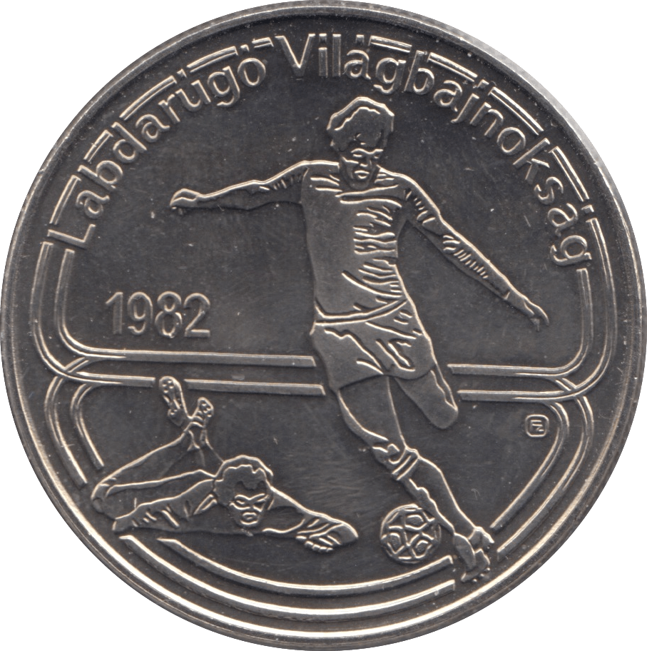 1982 ONE FORINT HUNGARY - WORLD COINS - Cambridgeshire Coins