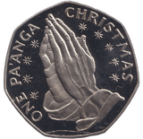 1982 ONE PA'ANGA CHRISTMAS TONGA - 50P REGIONAL ISSUES - Cambridgeshire Coins