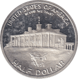 1982 SILVER HALF DOLLAR USA - SILVER WORLD COINS - Cambridgeshire Coins