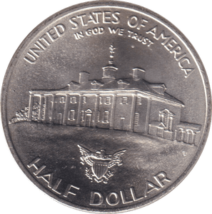 1982 SILVER HALF DOLLAR USA - SILVER WORLD COINS - Cambridgeshire Coins