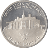 1982 SILVER PROOF HALF DOLLAR USA - SILVER WORLD COINS - Cambridgeshire Coins