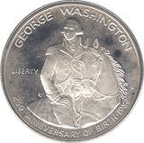 1982 SILVER PROOF HALF DOLLAR USA - SILVER WORLD COINS - Cambridgeshire Coins