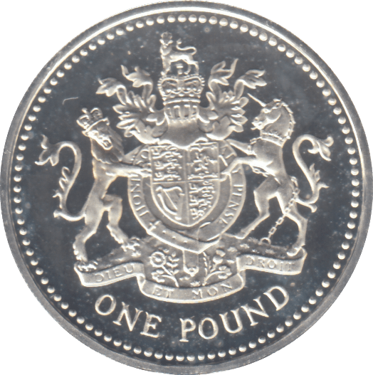 1983 £1 SILVER PROOF - £1 Silver Proof - Cambridgeshire Coins