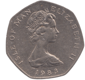 1983 20P ISLE OF MAN - 20p BU - Cambridgeshire Coins