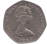1983 20P ISLE OF MAN - 20p BU - Cambridgeshire Coins
