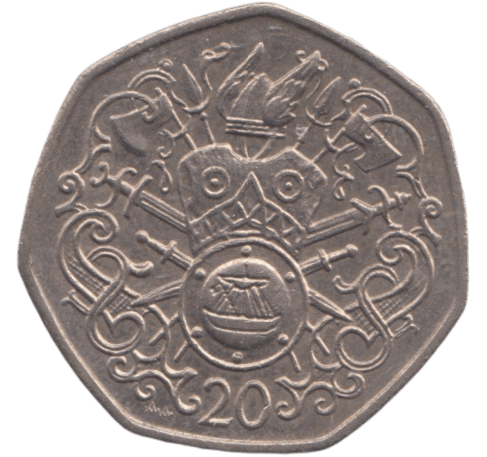 1983 20P ISLE OF MAN - 20p BU - Cambridgeshire Coins