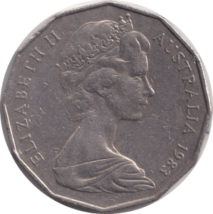1983 50P AUSTRALIAN - WORLD COINS - Cambridgeshire Coins