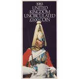 1983 BRILLIANT UNCIRCULATED £1 COIN PRESENTATION PACK UNITED KINGDOM 1983 - £1 BU PACK - Cambridgeshire Coins