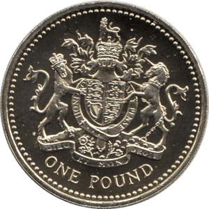 1983 BRILLIANT UNCIRCULATED £1 COIN PRESENTATION PACK UNITED KINGDOM 1983 - £1 BU PACK - Cambridgeshire Coins