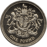 1983 BRILLIANT UNCIRCULATED £1 COIN PRESENTATION PACK UNITED KINGDOM 1983 - £1 BU PACK - Cambridgeshire Coins