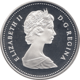 1983 CANADA SILVER PROOF ONE DOLLAR - SILVER WORLD COINS - Cambridgeshire Coins