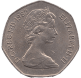 1983 CIRCULATED LARGE 50P BRITANNIA - 50P CIRCULATED - Cambridgeshire Coins