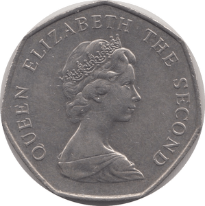 1983 FIFTY PENCE FALKLAND ISLANDS - WORLD COINS - Cambridgeshire Coins