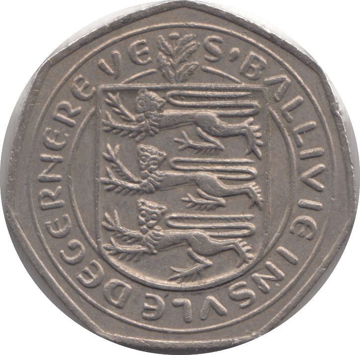 1983 FIFTY PENCE JERSEY - WORLD COINS - Cambridgeshire Coins