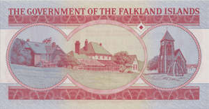 1983 FIVE POUNDS FALKLAND ISLANDS BANKNOTE REF-1806 - WORLD BANKNOTES - Cambridgeshire Coins