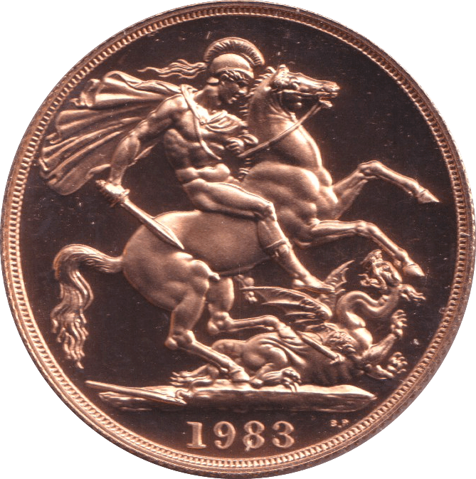 1983 GOLD DOUBLE SOVEREIGN ( PROOF ) - DOUBLE SOVEREIGN - Cambridgeshire Coins