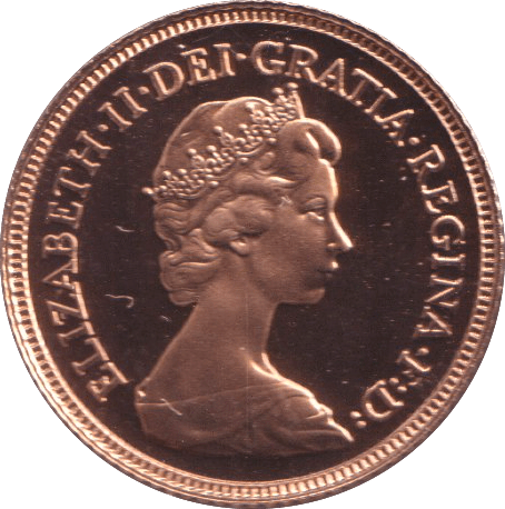 1983 GOLD HALF SOVEREIGN ( PROOF ) - HALF SOVEREIGN - Cambridgeshire Coins