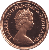 1983 GOLD HALF SOVEREIGN ( PROOF ) - HALF SOVEREIGN - Cambridgeshire Coins