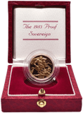 1983 GOLD PROOF SOVEREIGN BOXED - GOLD PROOF SOVEREIGNS - Cambridgeshire Coins