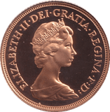 1983 GOLD SOVEREIGN ( PROOF ) - SOVEREIGN - Cambridgeshire Coins