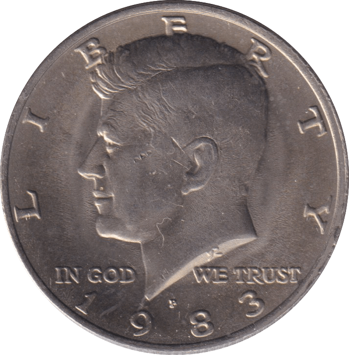 1983 HALF DOLLAR USA - WORLD COINS - Cambridgeshire Coins