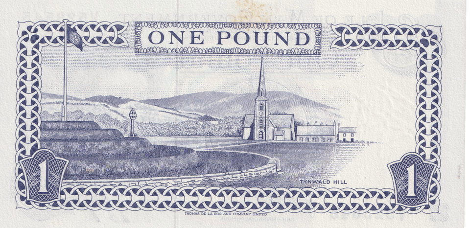 1983 ISLE OF MAN POUND BANKNOTE REF-1744 - WORLD BANKNOTES - Cambridgeshire Coins