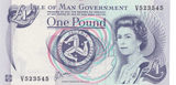 1983 ISLE OF MAN POUND BANKNOTE REF-1744 - WORLD BANKNOTES - Cambridgeshire Coins