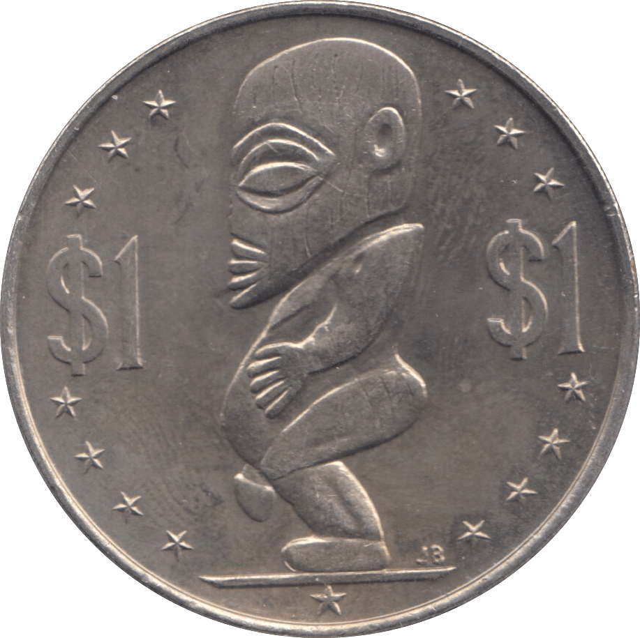 1983 ONE DOLLAR COOK ISLANDS - WORLD COINS - Cambridgeshire Coins