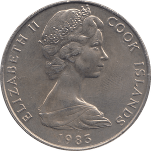 1983 ONE DOLLAR COOK ISLANDS - WORLD COINS - Cambridgeshire Coins