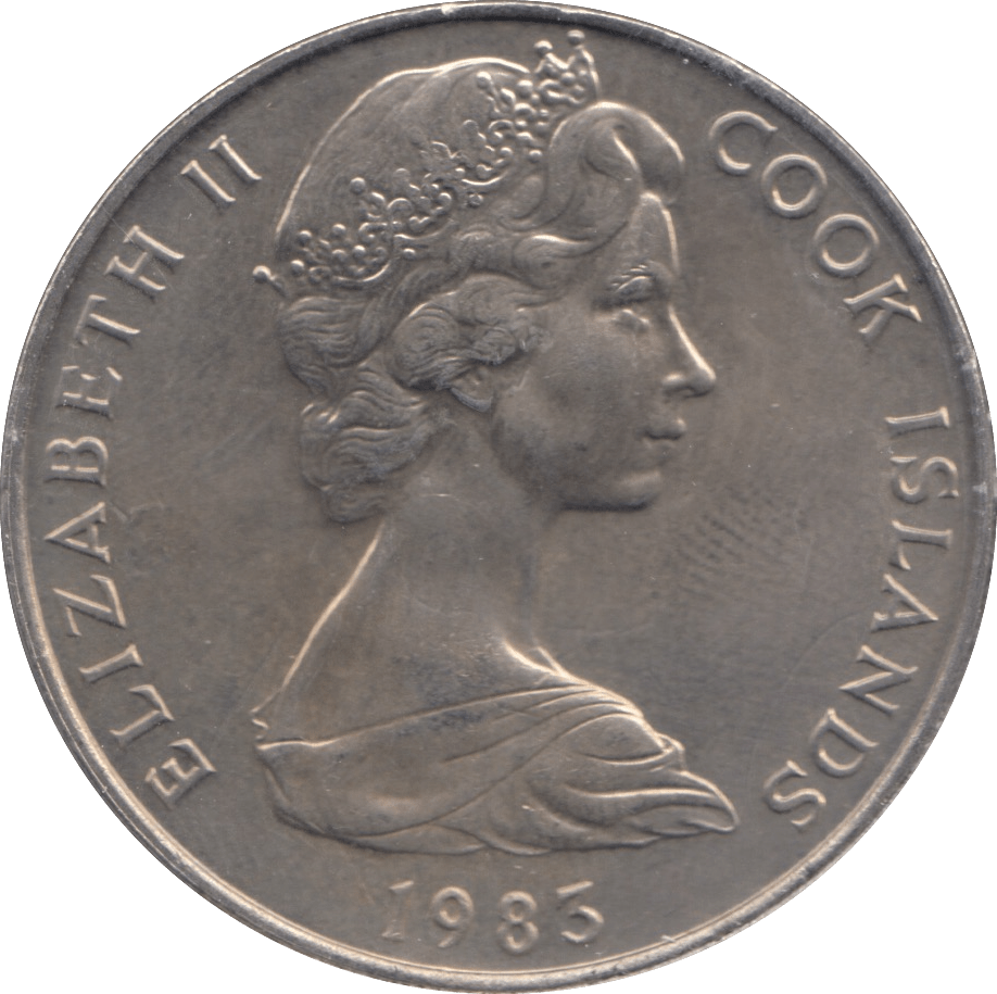 1983 ONE DOLLAR COOK ISLANDS - WORLD COINS - Cambridgeshire Coins