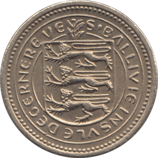 1983 ONE POUND GUERNSEY - WORLD COINS - Cambridgeshire Coins