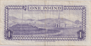 1983 ONE POUND ISLE OF MAN BANKNOTE REF-1837 - WORLD BANKNOTES - Cambridgeshire Coins