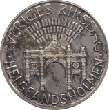 1983 SILVER PROOF 100 KRONER SWEDEN - SILVER WORLD COINS - Cambridgeshire Coins