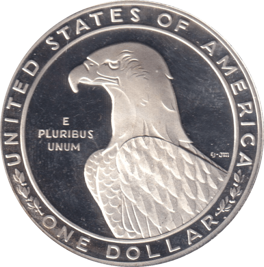 1983 SILVER PROOF OLYMPIAD DOLLAR USA - Silver Proof - Cambridgeshire Coins