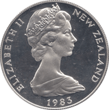 1983 SILVER PROOF ONE DOLLAR NEW ZEALAND - SILVER WORLD COINS - Cambridgeshire Coins