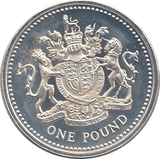 1983 SILVER PROOF ONE POUND - £1 Silver Proof - Cambridgeshire Coins