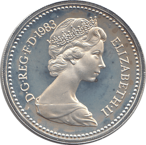 1983 SILVER PROOF ONE POUND - £1 Silver Proof - Cambridgeshire Coins
