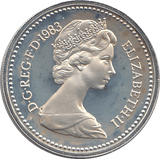 1983 SILVER PROOF ONE POUND - £1 Silver Proof - Cambridgeshire Coins