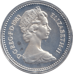 1983 SILVER PROOF £1 ROYAL ARMS - £1 Silver Proof - Cambridgeshire Coins