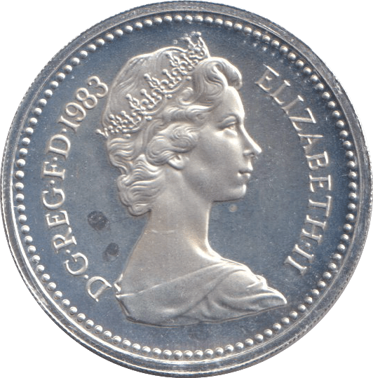 1983 SILVER PROOF £1 ROYAL ARMS - £1 Silver Proof - Cambridgeshire Coins