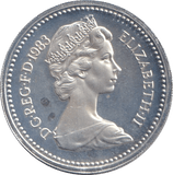 1983 SILVER PROOF £1 ROYAL ARMS - £1 Silver Proof - Cambridgeshire Coins
