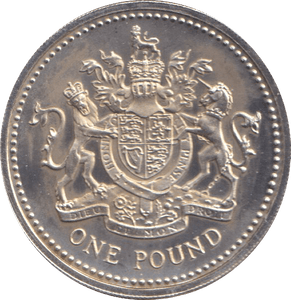 1983 SILVER PROOF £1 - Silver Proof - Cambridgeshire Coins