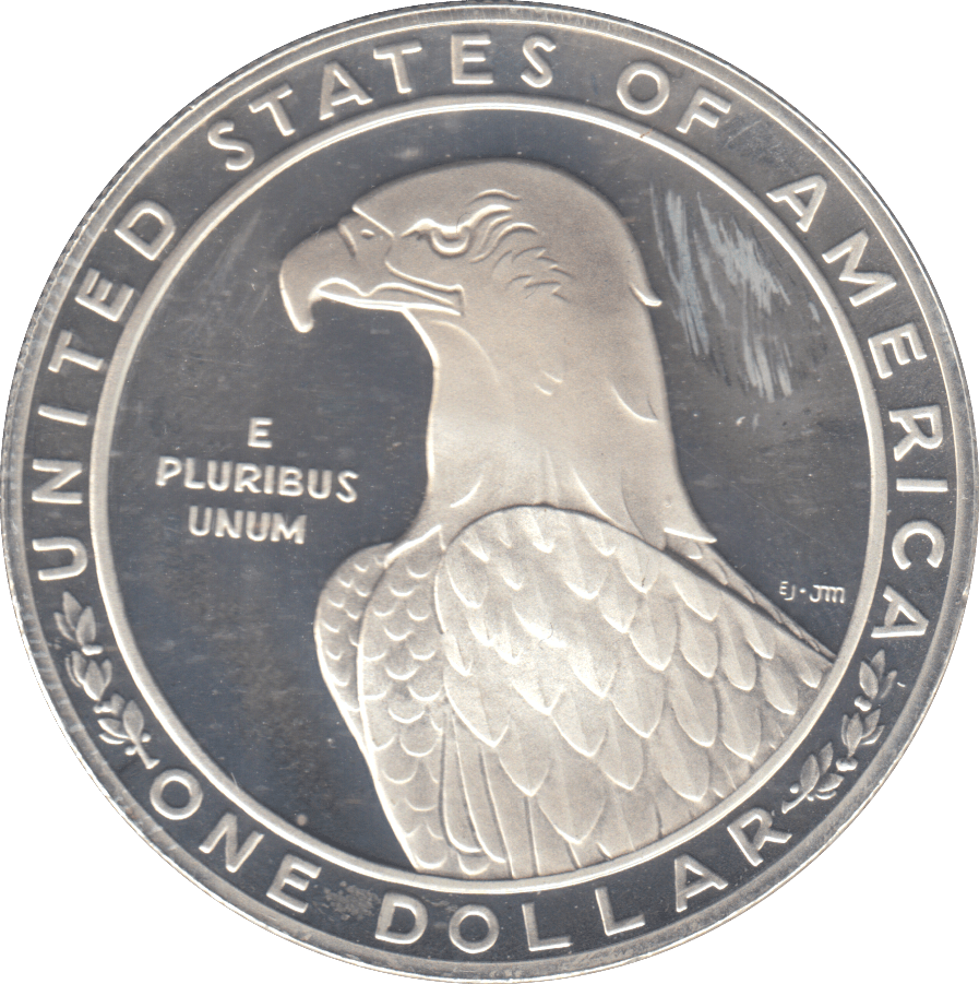 1983 SILVER PROOF USA OLYMPIAD DOLLAR - Silver Proof - Cambridgeshire Coins