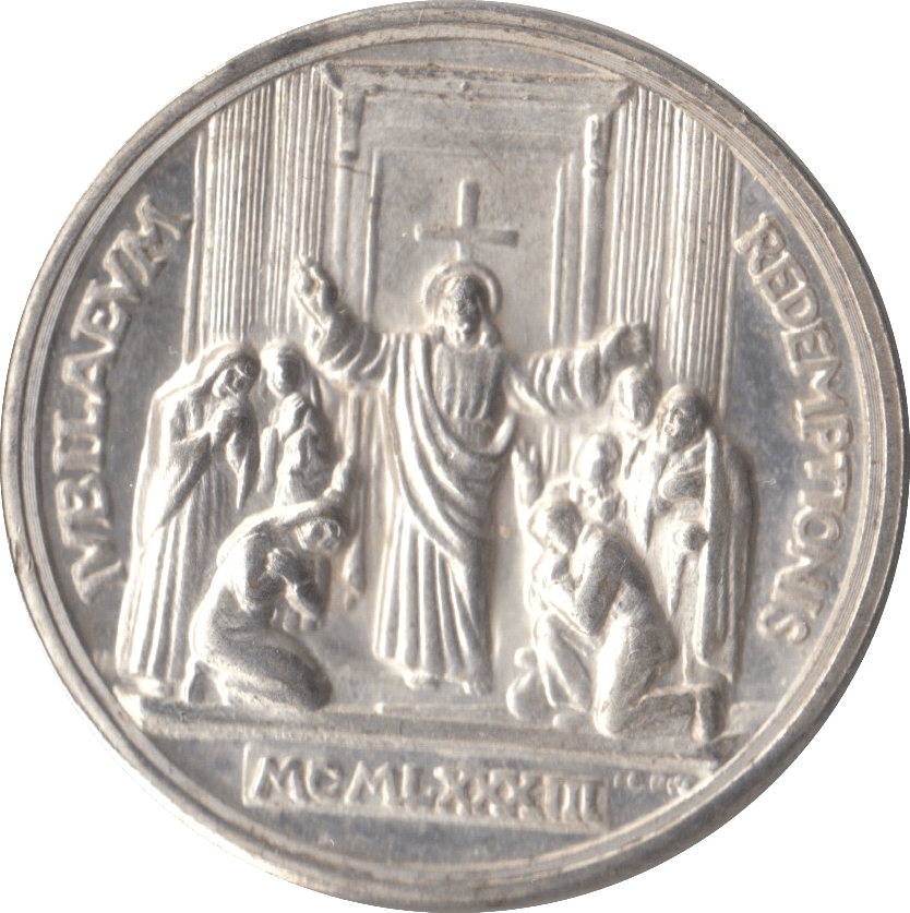 1983 SILVER VATICAN COMMEMORATIVE MEDALLION - MEDALS & MEDALLIONS - Cambridgeshire Coins