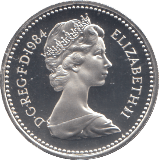 1984 £1 SILVER PROOF - £1 Silver Proof - Cambridgeshire Coins